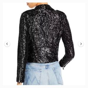 Generation Love Robin Sequin Moto Jacket